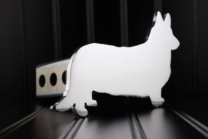 Chrome Cardigan Corgi Hitch Cover – Fits 2” Hitch Receiver – Free Shipping