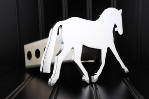 Chrome Dressage Riding Horse Hitch Cover – Fits 2” Hitch Receiver – Free Shipping
