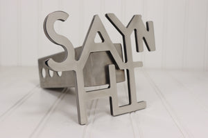 Say Hi Custom Hitch Cover
