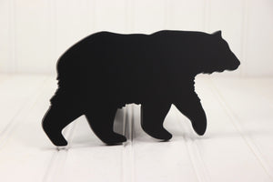 Matte Black, Black Bear Hitch Cover – Fits 2” Hitch Receiver – Free Shipping