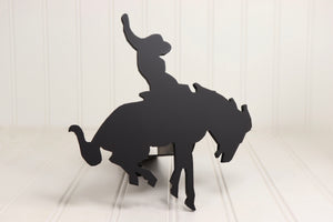 Matte Black Bronc Riding Hitch Cover – Fits 2” Hitch Receiver – Free Shipping