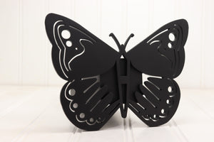 Matte Black Stainless Butterfly Hitch Cover – Fits 2” Hitch Receiver – Free Shipping