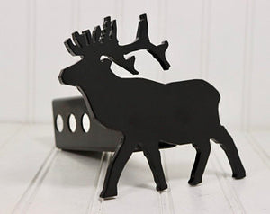 Matte Black Elk Hitch Cover – Fits 2” Hitch Receiver – Free Shipping