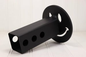 Matte Black Smiley Face Hitch Cover – Fits 2” Hitch Receiver – Free Shipping