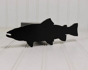 Matte Black Trout Hitch Cover – Fits 2” Hitch Receiver – Free Shipping