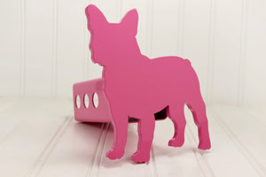 Pink French Bulldog Hitch Cover – Fits 2” Hitch Receiver – Free Shipping