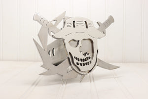 Stainless Special Forces Skull Hitch Cover – Fits 2” Hitch Receiver – Free Shipping