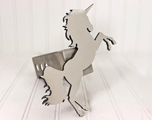 Stainless Unicorn Hitch Cover – Fits 2” Hitch Receiver – Free Shipping