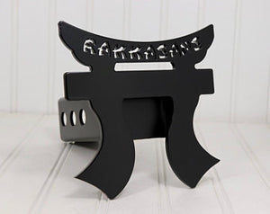 MATTE BLACK  RAKKASANS Hitch Cover – Fits 2” Hitch Receiver – Free Shipping