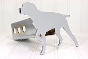 Chrome Pointer Dog Hitch Cover – Fits 2” Hitch Receiver – Free Shipping
