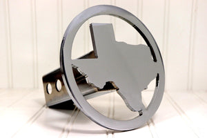 Circle Texas Hitch Cover – Fits 2” Hitch Receiver – Free Shipping