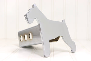 Chrome Schnauzer Hitch Cover – Fits 2” Hitch Receiver – Free Shipping