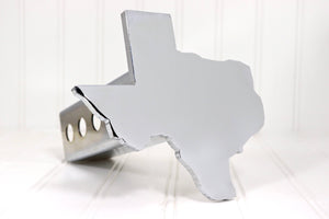 Chrome Texas Hitch Cover – Fits 2” Hitch Receiver – Free Shipping