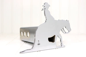 Cowgirl Reining Horse Hitch Cover – Fits 2” Hitch Receiver – Free Shipping
