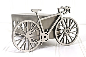 Stainless Bicycle Hitch Cover – Fits 2” Hitch Receiver – Free Shipping