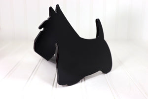 Black Scottie Dog Hitch Cover – Fits 2” Hitch Receiver – Free Shipping