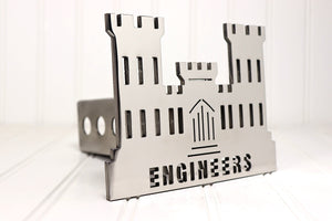 Stainless Engineers Castle Hitch Cover – Fits 2” Hitch Receiver – Free Shipping