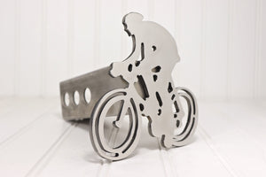 Stainless Road Bike Hitch Cover – Fits 2” Hitch Receiver – Free Shipping