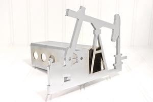 Chrome Pumpjack Hitch Cover – Fits 2” Hitch Receiver – Free Shipping