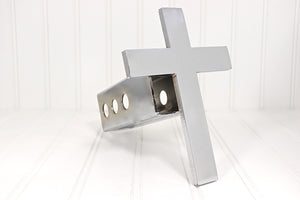 Chrome Classic Cross Hitch Cover – Fits 2” Hitch Receiver – Free Shipping