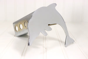 Chrome Dolphin Hitch Cover, Free Shipping