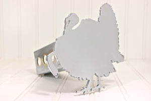 Chrome Turkey Hitch Cover – Fits 2” Hitch Receiver – Free Shipping