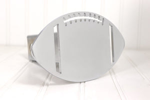 Chrome Football Hitch Cover – Fits 2” Hitch Receiver – Free Shipping