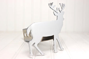 Chrome Buck Deer Hitch Cover – Fits 2” Hitch Receiver – Free Shipping