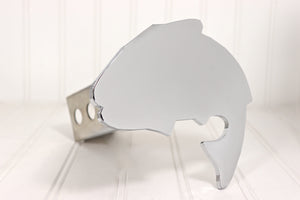 Chrome Bass Fish Hitch Cover – Fits 2” Hitch Receiver – Free Shipping