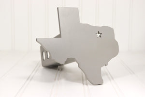 Stainless Texas with Star Hitch Cover – Fits 2” Hitch Receiver – Free Shipping