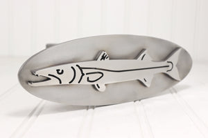 Stainless Steel Barracuda Hitch Cover – Fits 2” Hitch Receiver – Free Shipping