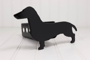 Matte Black Dachshund Hitch Cover – Fits 2” Hitch Receiver – Free Shipping