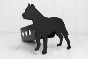 Black Pitbull Hitch Cover – Fits 2” Hitch Receiver – Free Shipping