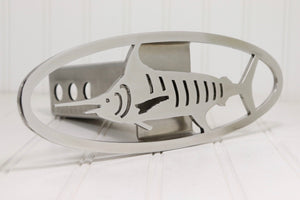 Stainless Marlin Hitch Cover – Fits 2” Hitch Receiver – Free Shipping
