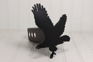 Matte Black Eagle Hitch Cover – Fits 2” Hitch Receiver – Free Shipping