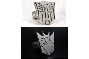 Autobot vs Decepticon stainless steel matte black wall plates