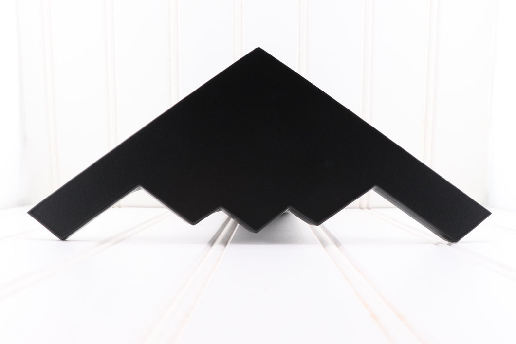 Matte Black B2 Stealth Bomber Hitch Cover, Free Shipping