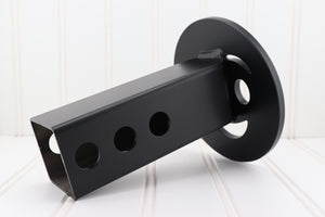 Matte Black Winky Face Hitch Cover, Free Shipping