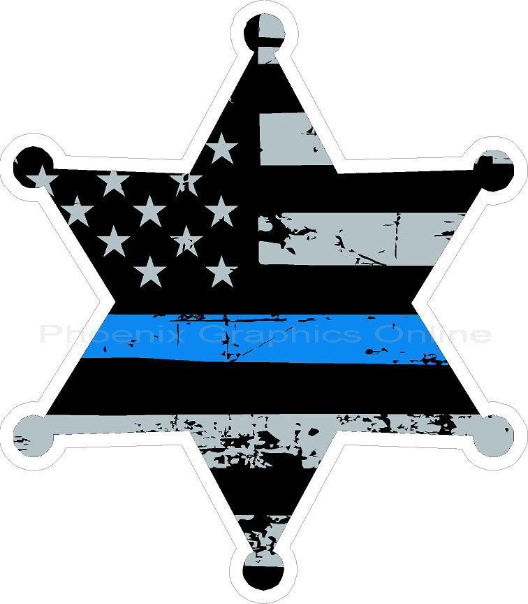 Matte Black Sheriffs Badge Hitch Cover