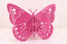 Load image into Gallery viewer, Pink Stainless Butterfly Hitch Cover, Free Shipping
