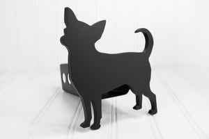 Matte Black Chihuahua Hitch Cover, Free Shipping