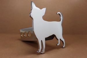 Chrome Chihuahua Hitch Cover, Free Shipping