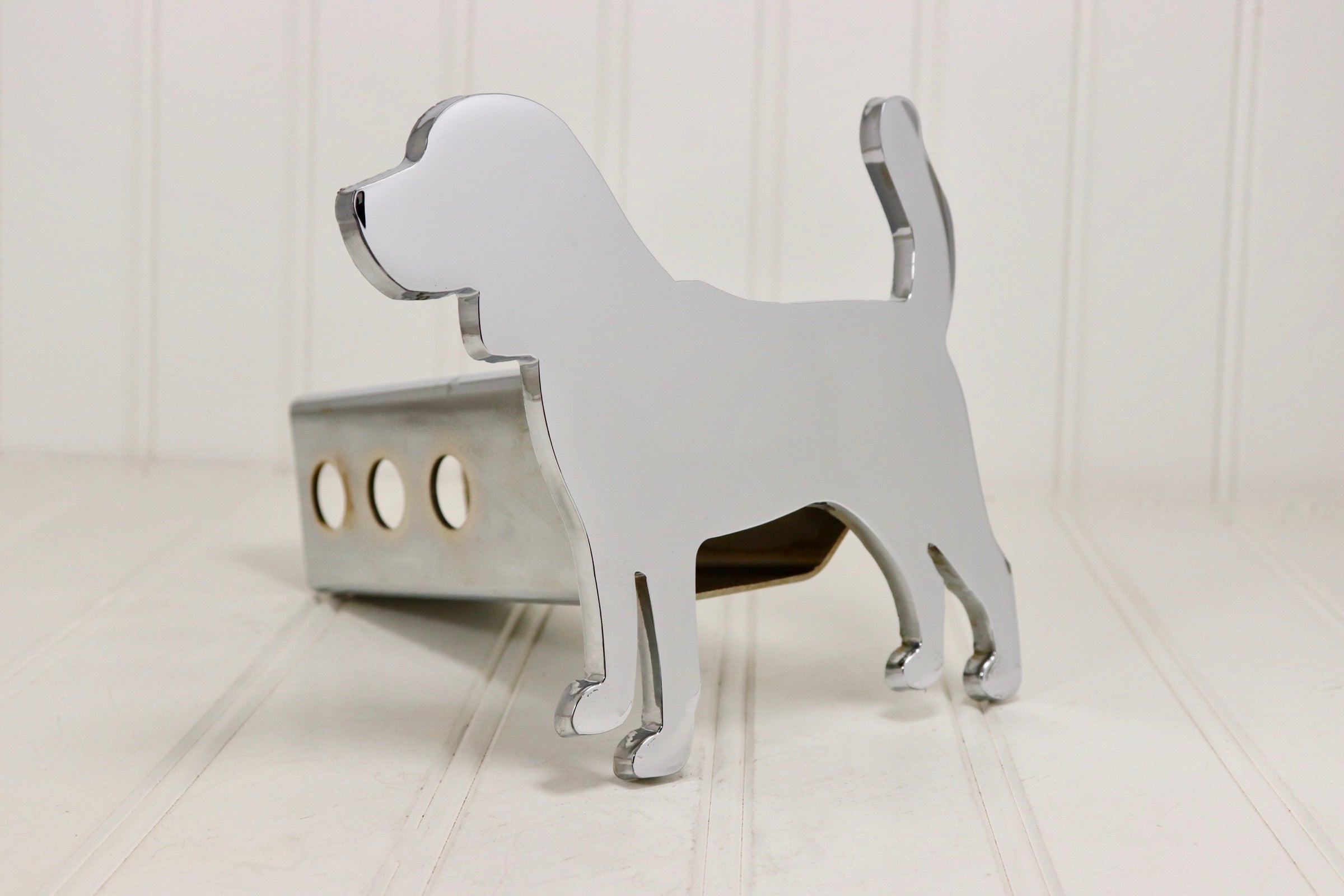 Chrome Beagle Hitch Cover