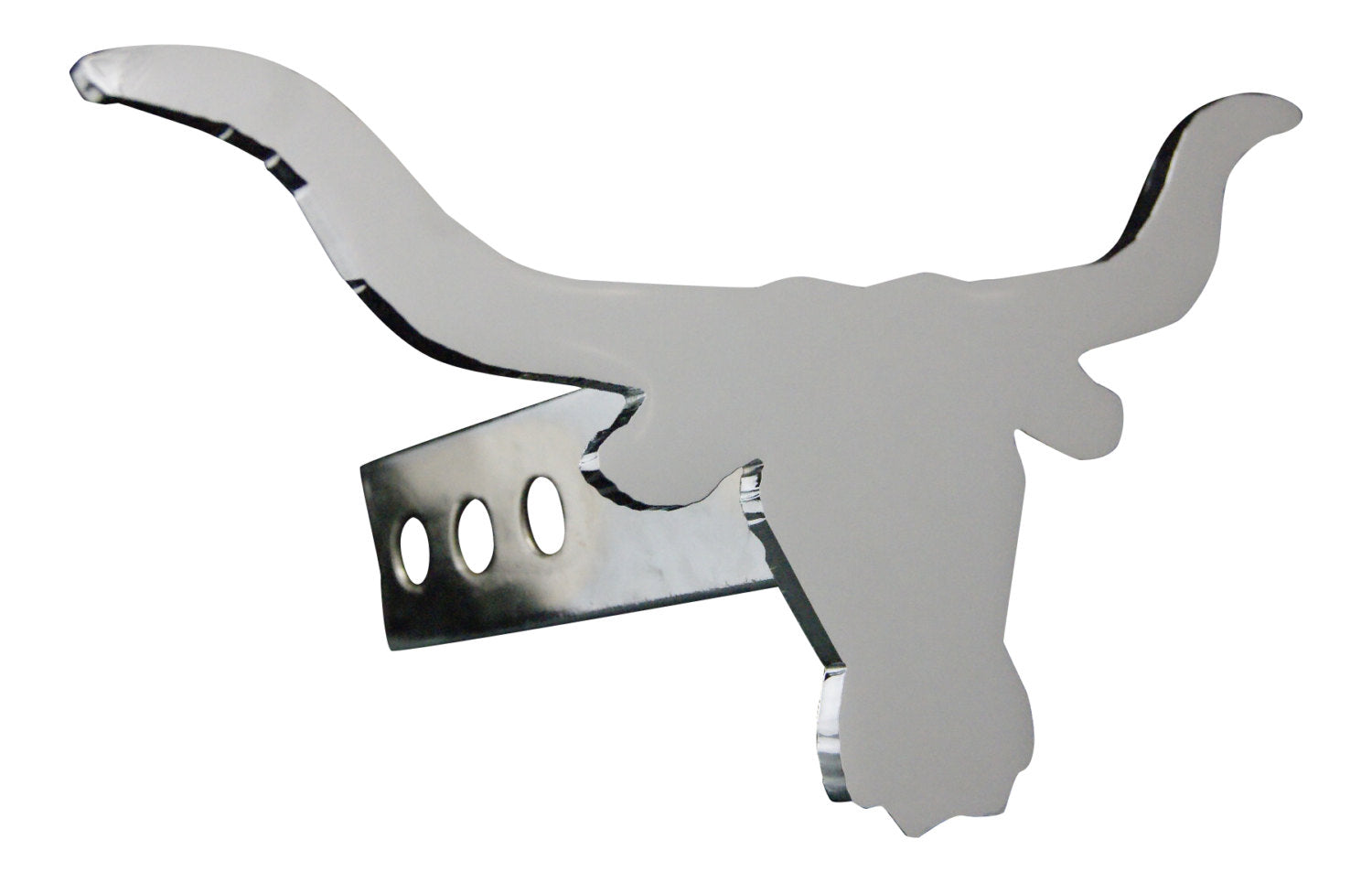 Chrome Longhorn Hitch Cover, Free Shipping – Custom Hitch Covers