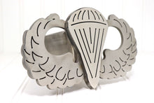 Load image into Gallery viewer, Stainless Steel Parachutist Badge Hitch Cover, Free Shipping

