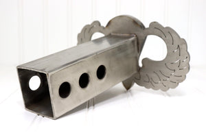 Stainless Steel Parachutist Badge Hitch Cover – Fits 2” Hitch Receiver – Free Shipping