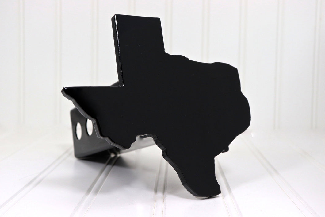 Matte Black Texas Hitch Cover, Free Shipping