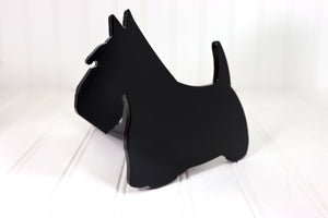 Black Scottie Dog Hitch Cover, Free Shipping