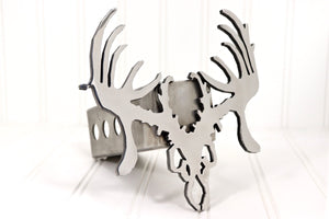Stainless Trophy Deer Hitch Cover, Free Shipping