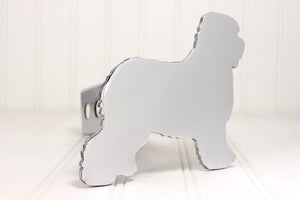 Chrome Old English Sheepdog Hitch Cover, Free Shipping